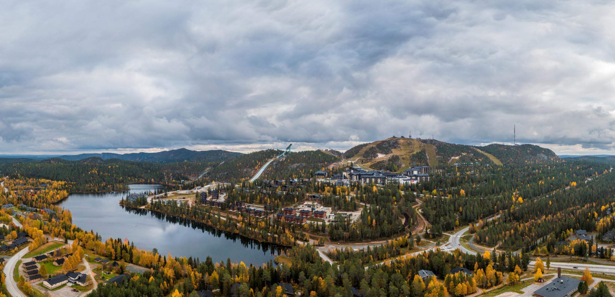 Accommodation in Ruka Fell and Lake Talvijärvi Kuusamo Finland