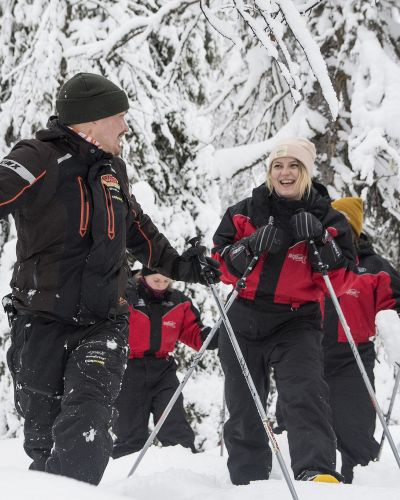 snowshoe tours in Ruka, Lapland